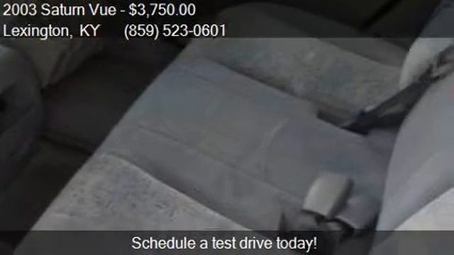 2003 Saturn Vue Base AWD 4dr SUV V6 for sale in Lexington, K смотреть онлайн