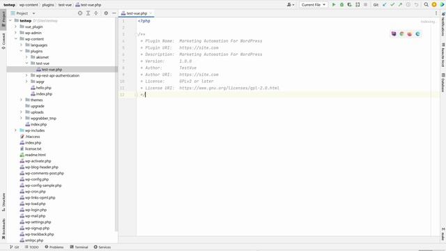 Создаем пустой Wordpress плагин смотреть онлайн