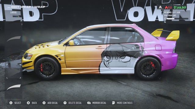 NFS Unbound Custom Decals For Mitsubishi Lancer смотреть онлайн