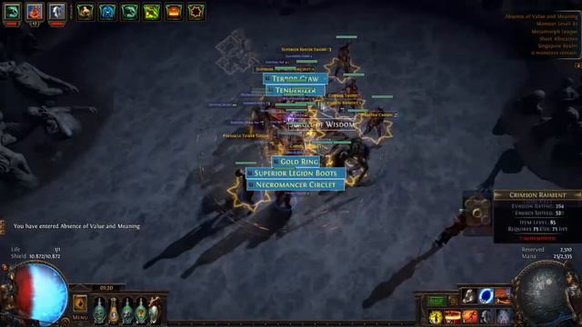 [Path of Exile 3.9] First time killing elder and guess what dropped? смотреть онлайн