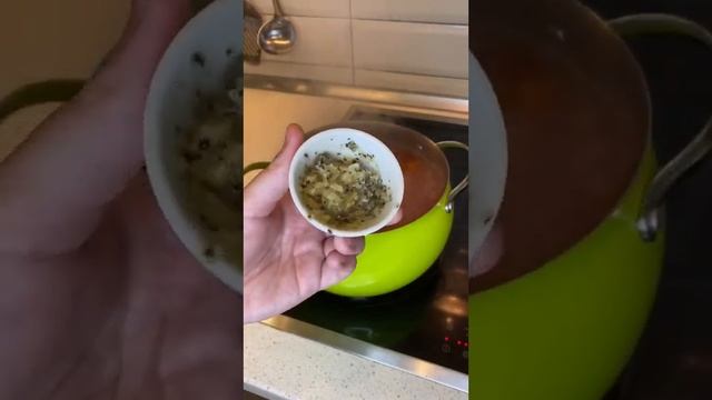 зелёный борщ по-кубански