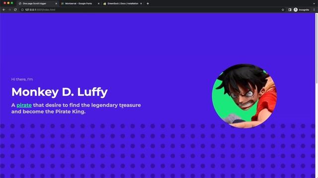 Scroll Animation With Gsap ScrollTrigger | Creative Frontend Tutorial