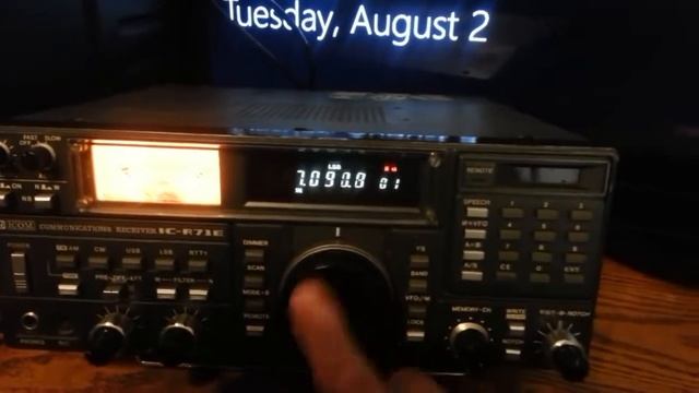 Icom IC R71E HAM SHORTWAVE RECEIVER смотреть онлайн