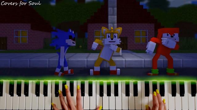 Knuckles + Sonic.EXE And Tails Dancing Meme - KRAKEN Theme Song (PIANO COVER) смотреть онлайн
