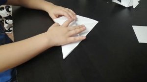 Снегирь из бумаги*оригами*