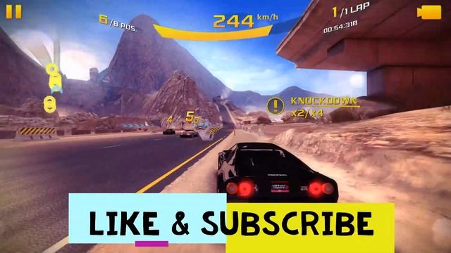 Asphalt 8 Airborne ; FERRARI 308 GTS [Classic race] смотреть онлайн