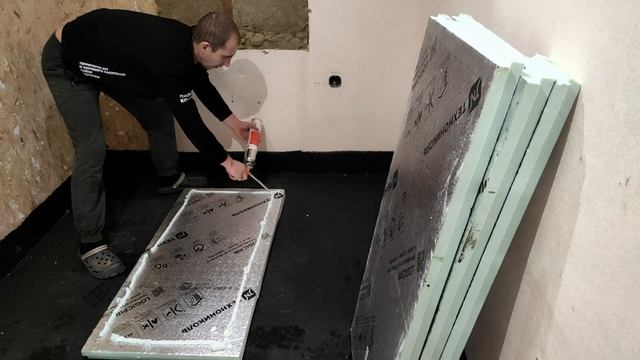 Домик на прокачку под баню! Как и чем утеплить парную! Часть 1. смотреть онлайн