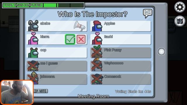 CATCHING IMPOSTERS IN 4K TV- AMONG US смотреть онлайн