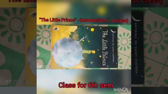 The Little Prince - Introduction (1st class) смотреть онлайн