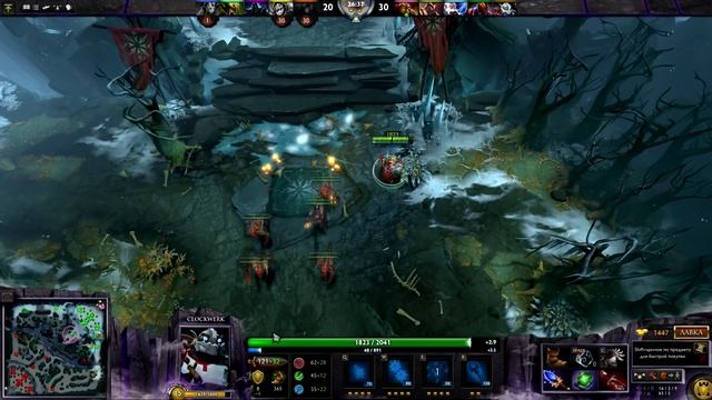 Гайд по dota 2 - Clockwerk. Жесть, сталь, бруталь))) смотреть онлайн