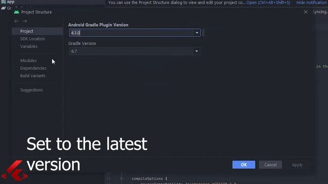 Tutorial | How to Update gradle in flutter смотреть онлайн
