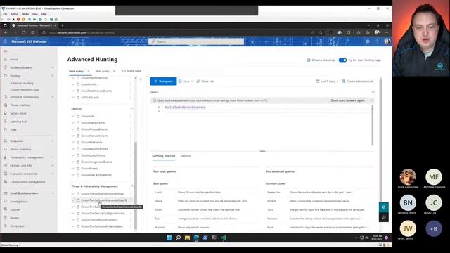 Jordan Benzing of PMPC discusses a variety of topics, including: SQL Queries and MSFT Defender смотреть онлайн
