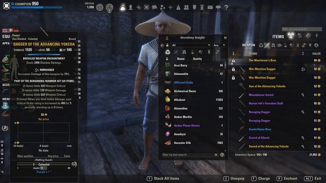 ESO - Stamina Nightblade PVE DPS Build Update for Wolfhunter (English) смотреть онлайн