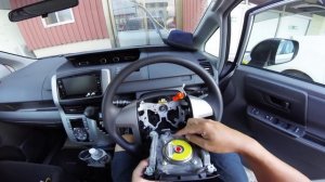 トヨタ ヴォクシーのハンドル脱着清掃してみた /TOYOTA VOXY  ''How to reassemble steering wheel'' ZRR70G /D.I.Y. Challenge