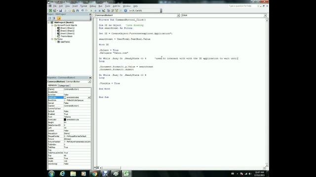 VBA - Automate Internet Explorer - Search Yahoo смотреть онлайн