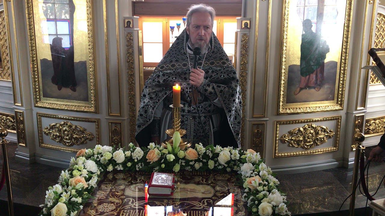 Слово на вынос Плащаницы в Великий Пяток. Архимандрит Иероним (Тестин) смотреть онлайн