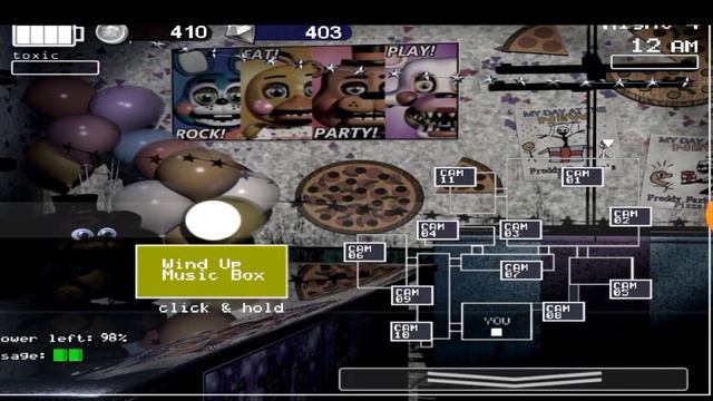 Туториал(обучение) как играть в Fnaf ultimate edition смотреть онлайн