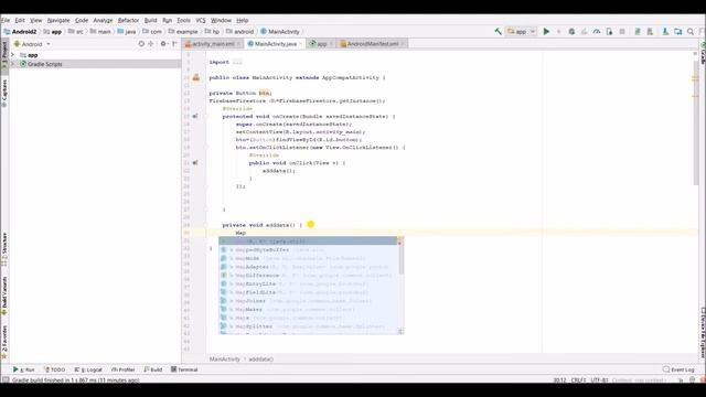 How To Upload Data/Write Data to Firebase Firestore from Android смотреть онлайн