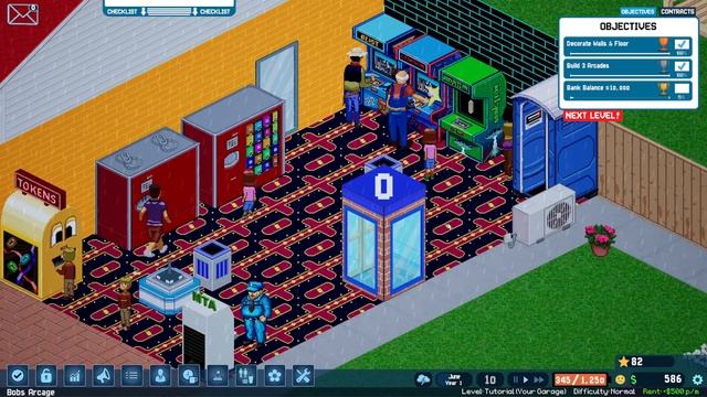 Arcade Tycoon Simulation | Tutorial Gameplay смотреть онлайн