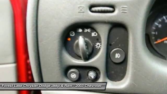 2003 Chevrolet TrailBlazer LTZ Forest Lake MN J16232B смотреть онлайн