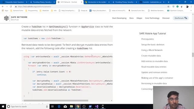 Mobile cross-platform SAFE DApp development tutorial using Xamarin смотреть онлайн