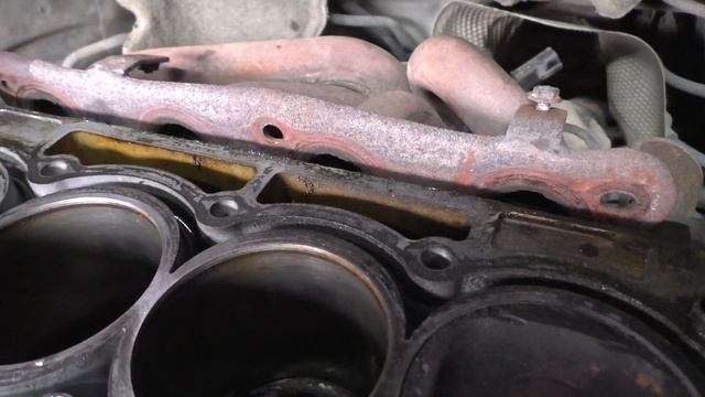 Разборка двигателя. Ниссан Кашкай 1.6 HR16DE. 2008г