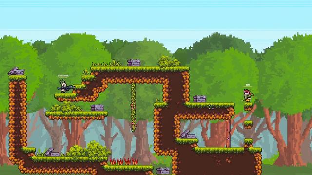 It's like Rounds and Terraria had a game baby and made - Inglorious Aztecs смотреть онлайн