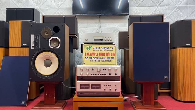 NGHE JBL L-100 Century CÙNG KÉO ĐẨY ACCUPHASE 200x 300x смотреть онлайн