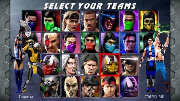 Mortal Kombat 3 - Лучшие в 2 на 2