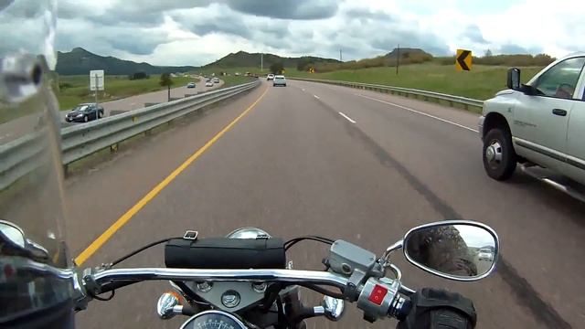 Hitting the highway on the VTX 1300c! смотреть онлайн