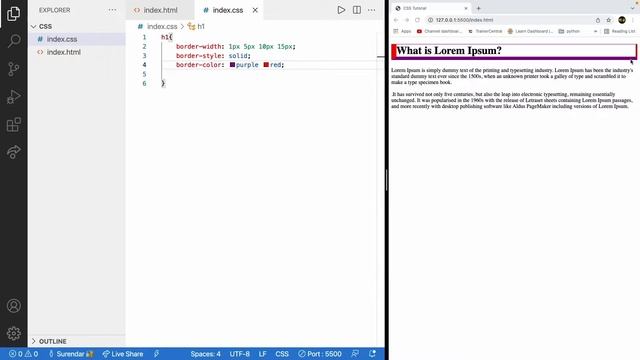 Full stack development Tamil | Border | Full stack tutorial in Tamil | Learn HTML Tamil смотреть онлайн