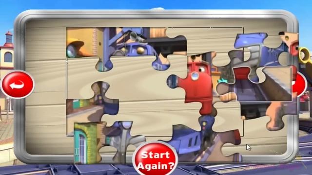 ♡ Chuggington - Old Puffer Pete's Puzzle - Disney Junior Train Game For Kids смотреть онлайн