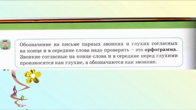 Русский язык. 2 класс. Проверяемые согласные на конце и в середине слова. смотреть онлайн
