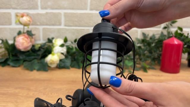 UL 00006558 USL S 121 PT2500 LANTERNS Садовая гирлянда на солнечной батарее Фонарики 72 светодио смотреть онлайн