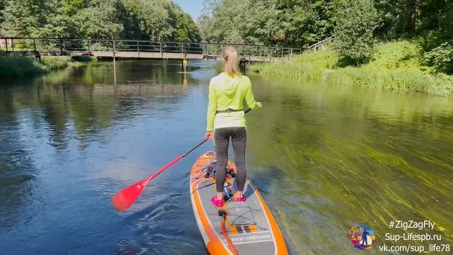 SUP/САП Сплав по реке Оредеж смотреть онлайн