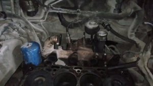 Hyundai Santa Fe 2,2л дизель, 2007год.Сьём Г. Б. Ц и замена передних стоек.