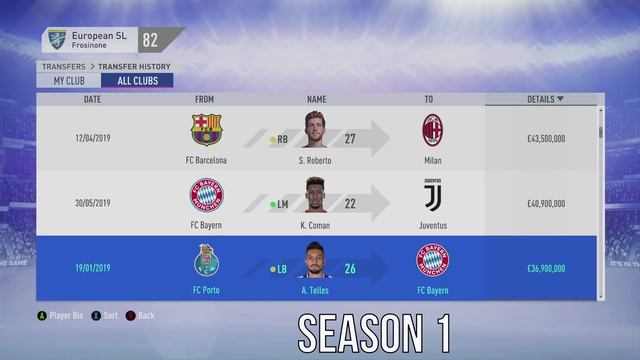 EUROPEAN SUPER LEAGUE IN FIFA 19!!! - FIFA 19 CAREER MODE EXPERIMENT смотреть онлайн