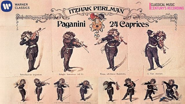 Nicolò Paganini - 24 Caprices Op.1, Caprice No.24 + Presentation (Century’s record.: Itzhak Perlman смотреть онлайн