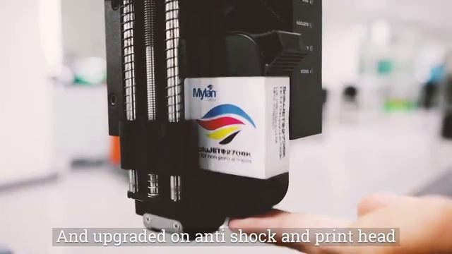 Маркировка криволинейных продуктов принтером RYNAN B1040S смотреть онлайн