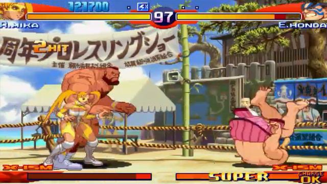 [Longplay] Street Fighter Alpha 3 Max - Zangief & R.Mika vs E.Honda Final Battle X-ISM Ultra Hard смотреть онлайн