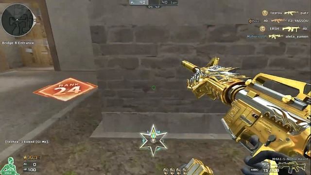 [CROSSFIRE WEST FFA] M4A1-S-NOBLE Beast 107 KILLS - Blackwidow смотреть онлайн