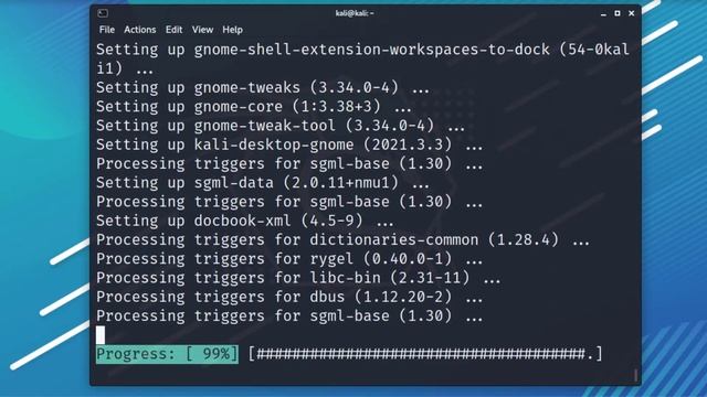 How To Install GNOME Desktop in Kali Linux 2021 | Advanced Coding смотреть онлайн