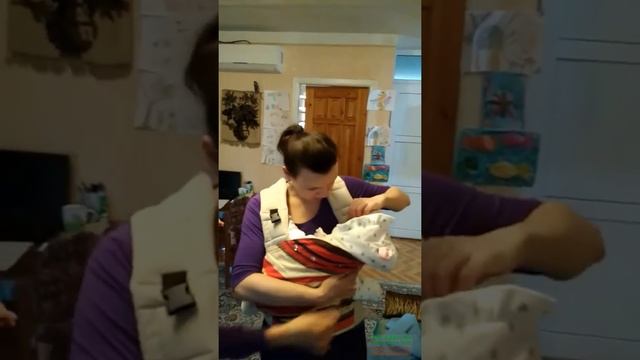 Как одевать слинг смотреть онлайн