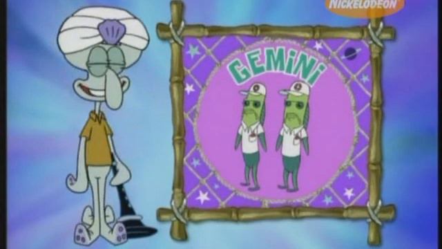 Астрологический прогноз от Сквидварда (ГУБКА БОБ) смотреть онлайн