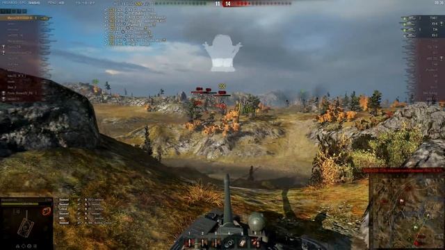 ► World of Tanks: Hero Of The Day Is... - T-55A Epic Battle Gameplay смотреть онлайн