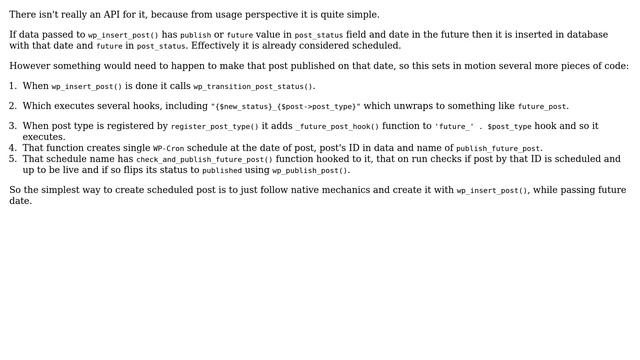 Wordpress: Does WordPress provide an API for scheduling posts? (2 Solutions!!) смотреть онлайн