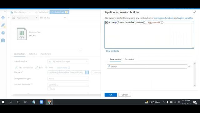 Azure Data Factory Dynamic Change Folder Name || Azure Data Factory || NityaCloudtech смотреть онлайн