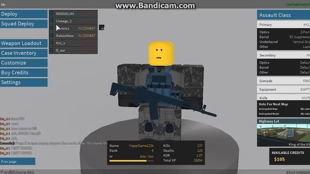 Играю в ROBLOX, в режиме Phantom Forces #1 ТОПЧИК!!! смотреть онлайн