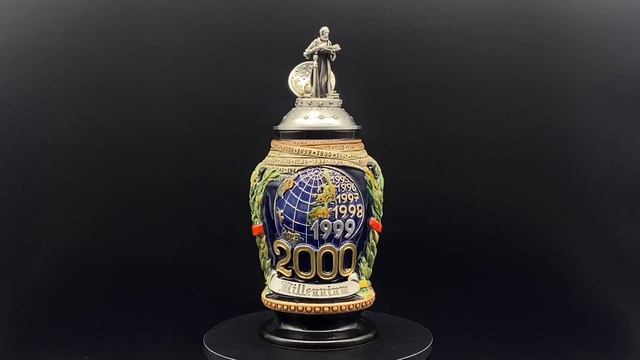 Пивная кружка Мануфактура Westerwald Team GmbH , карта Западного полушария.