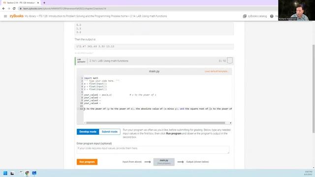 ITS128 Lab 2.14 Using Math Functions смотреть онлайн